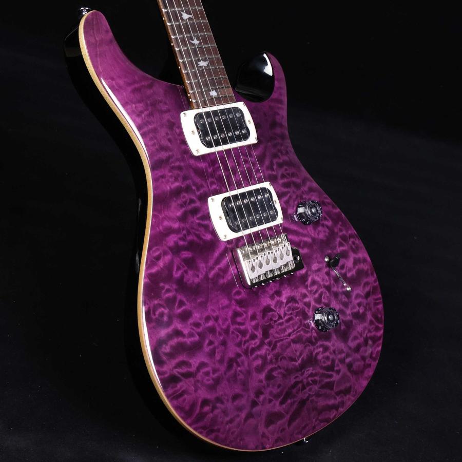 PRS SE Custom24 Quilt Amethyst ポールリードスミス SEカスタム24 キルト アメジスト パープル 紫 未展示品の画像
