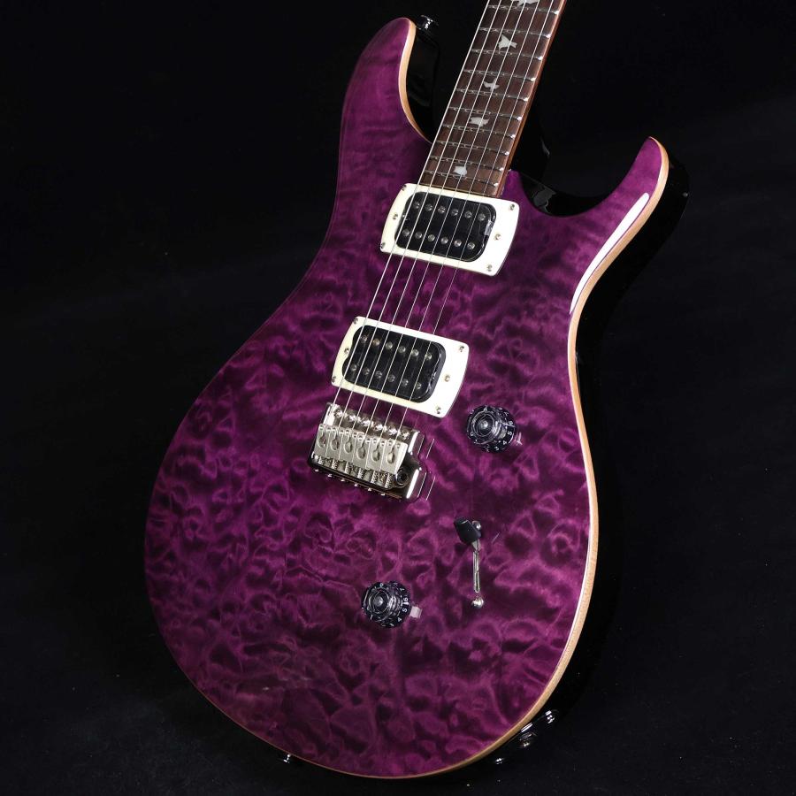 PRS SE Custom24 Quilt Amethyst ポールリードスミス SEカスタム24 キルト アメジスト パープル 紫 未展示品の画像