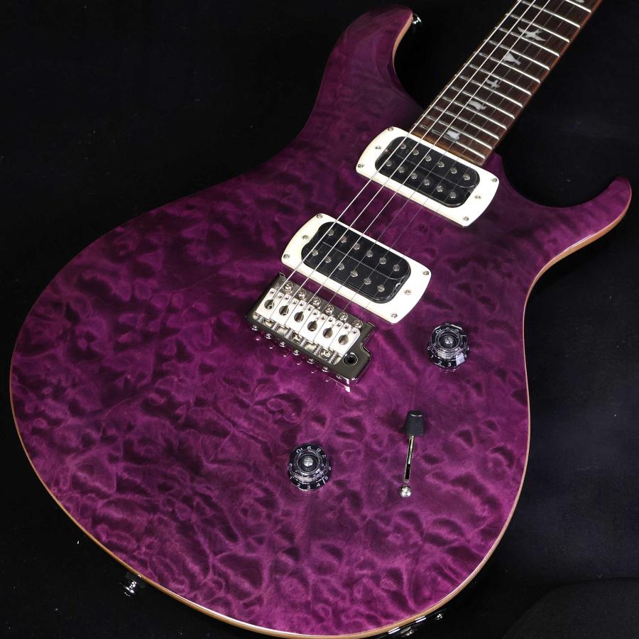 PRS SE Custom24 Quilt Amethyst ポールリードスミス SEカスタム24 キルト アメジスト パープル 紫 未展示品の画像
