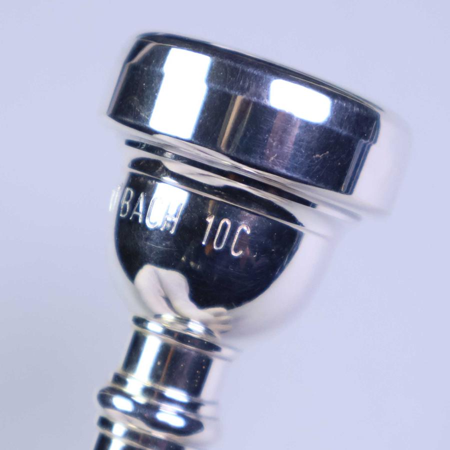 Bach バック 10C 銀メッキ トランペット マウスピース スタンダード10C SP アウトレットの画像