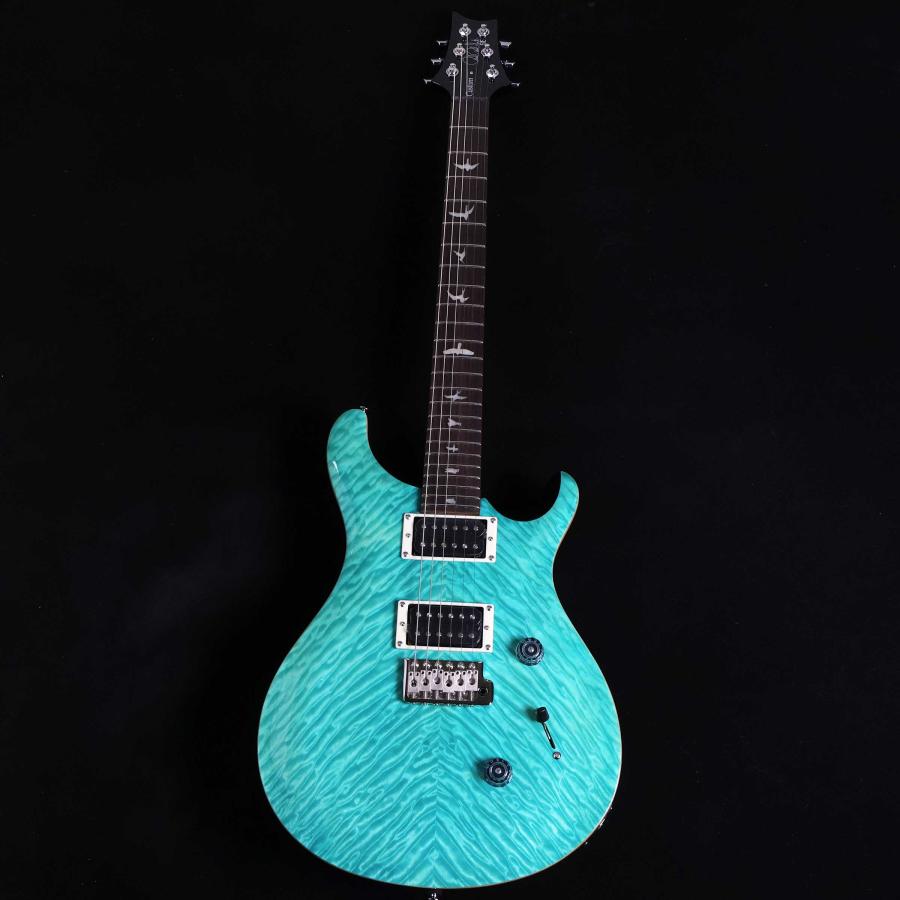 PRS SE Custom24 Quilt Sapphire 限定モデル ポールリードスミス SEカスタム24 キルト サファイア 未展示品の画像