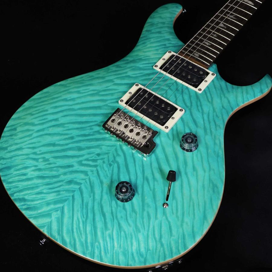 PRS SE Custom24 Quilt Sapphire 限定モデル ポールリードスミス SEカスタム24 キルト サファイア 未展示品の画像
