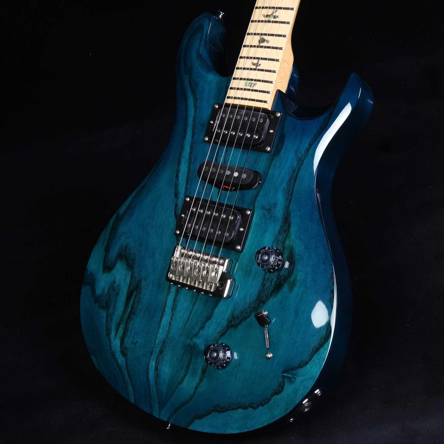 PRS SE Swamp Ash Special Iri Blue Paul Reed Smith SEスワンプアッシュスペシャル イリブルー 未展示品の画像