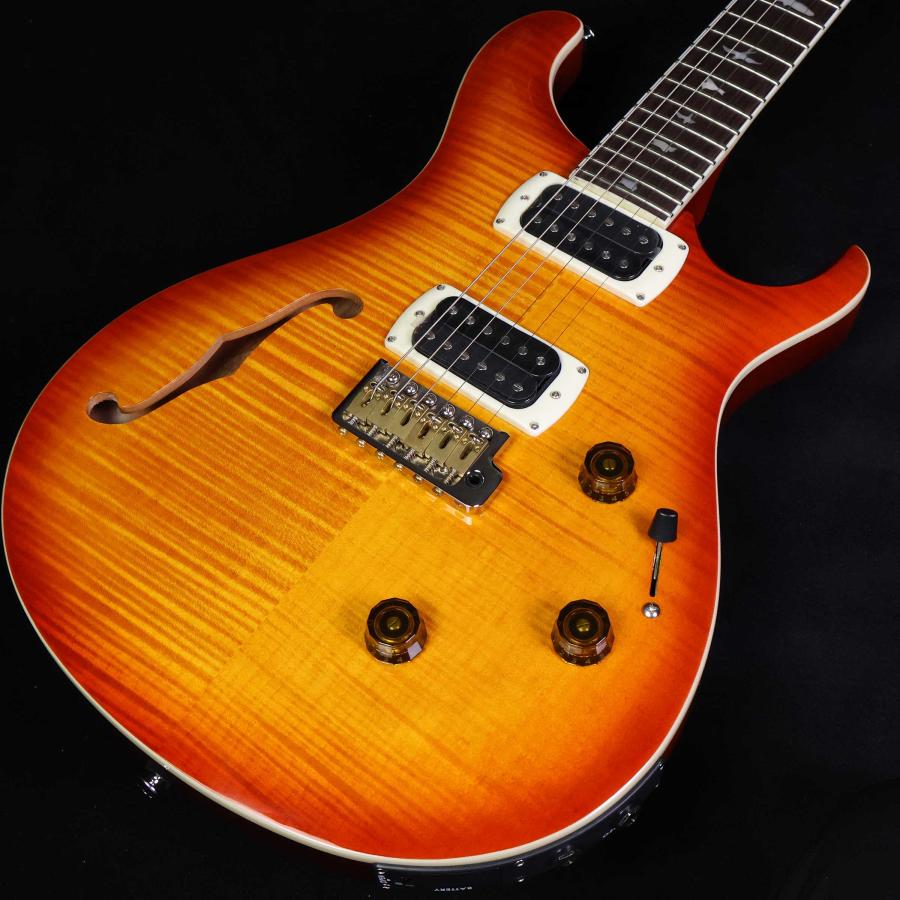 PRS SE Custom24 Semi-Hollow Piezo Vintage Sunburst SEカスタム24 セミホロウ ピエゾ 未展示品_9