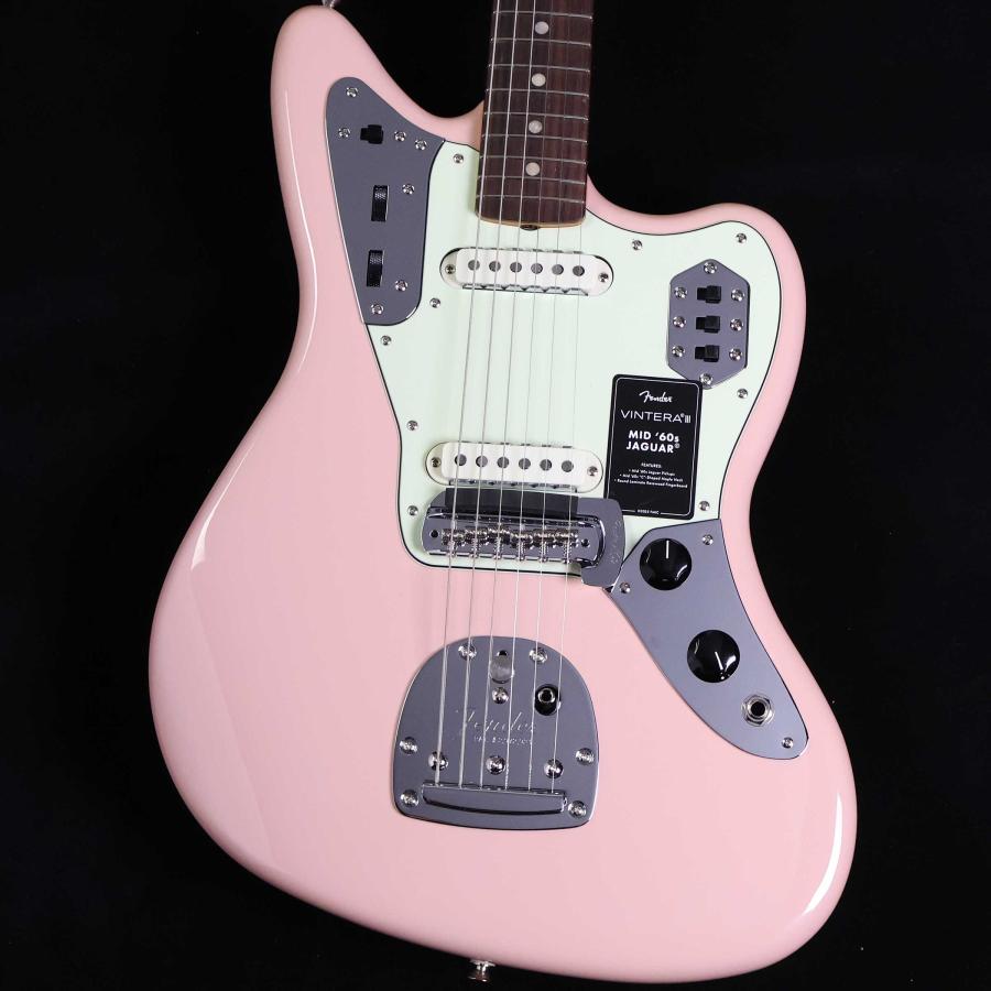 美品✨アルベルタフェレッティ ジャケット シルク100% シェルボタン ピンク Fender（フェンダー） Fender Vintera III Mid60s Jaguar Shell Pink