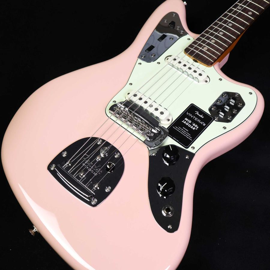 Fender（フェンダー） Fender Vintera III Mid60s Jaguar Shell Pink