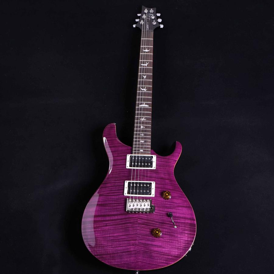 【美品】PRS SE Custom 24 パープル 付属品完備 使用数回のみ Paul Reed Smith（ポールリードスミス） PRS SE Custom24 Amethyst AT
