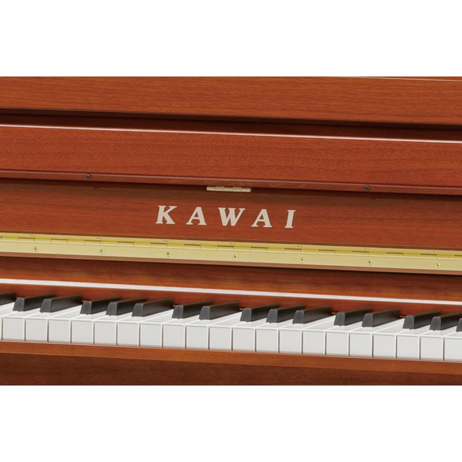 KAWAI カワイ K-300SF ウォルナット艶出し仕上げ アップライトピアノ 88鍵盤 島村楽器オリジナルモデル 日本製 配送設置料込 代引不可 椅子付属｜shimamura｜02