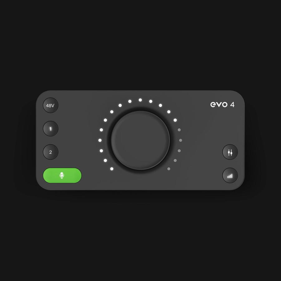 ワーを audient in / 2 out USB オーディオインターフェース 〔イオン