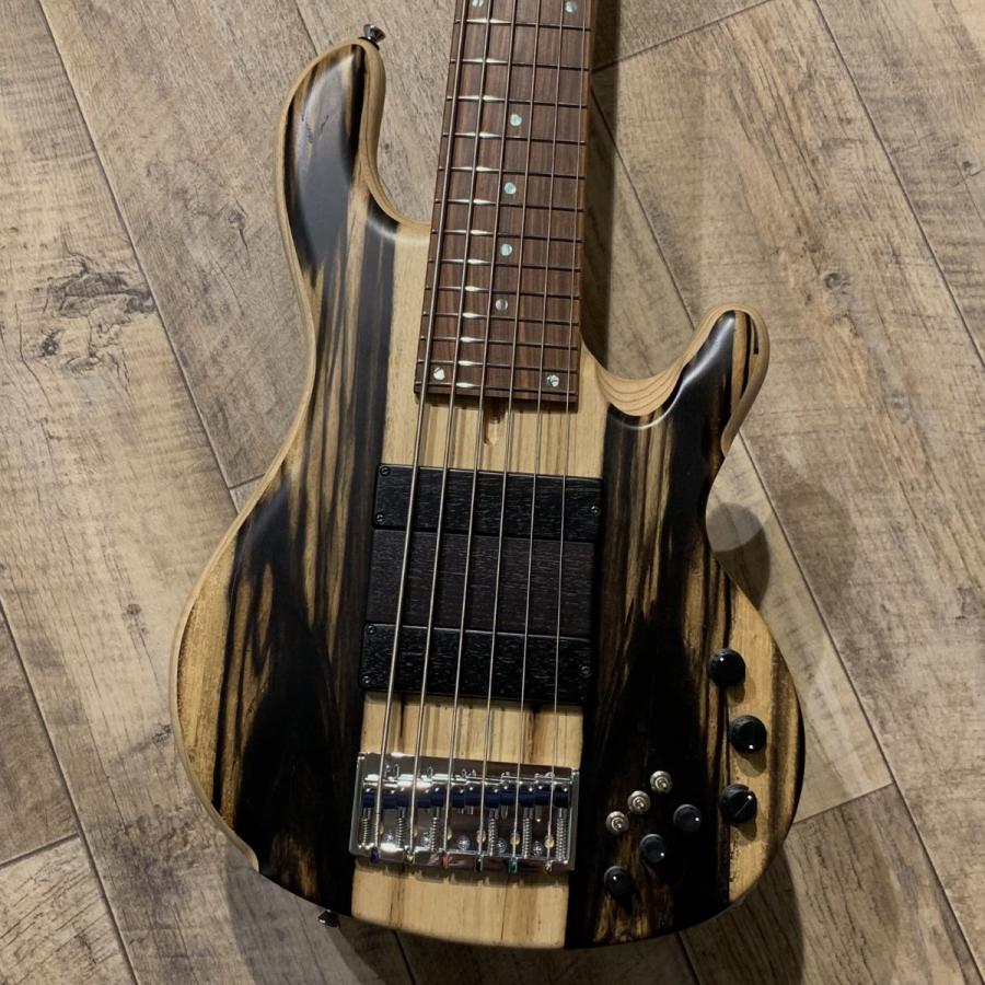 STR エレキベース 黒柿top STR エレキベース 黒柿top