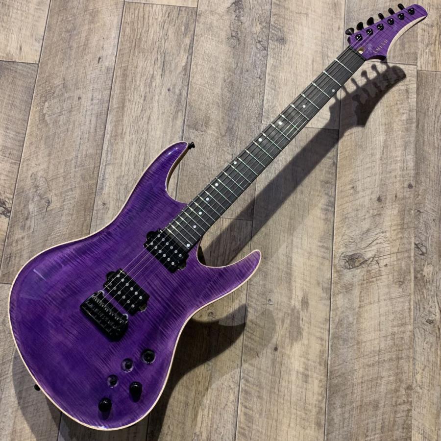 Valenti Guitars ヴァレンティギターズ Nebula Carved 6st / See