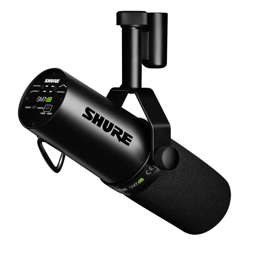 SHURE（シュア） SM7dB ダイナミックボーカルマイク プリアンプ内蔵