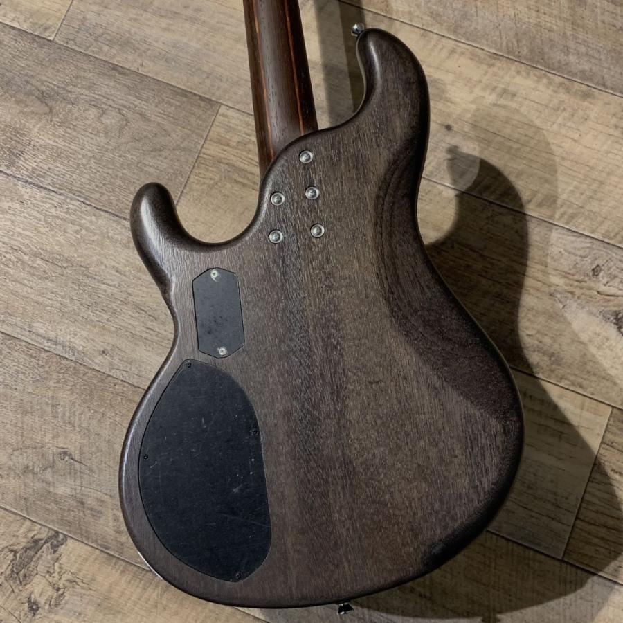 値下げ！格安！かっこいいブラック ！かっこいい２×２ペグ！４弦エレキベース。 ドラゴンフライ dragonfly CHB4 Custom Wenge neck / Through Black