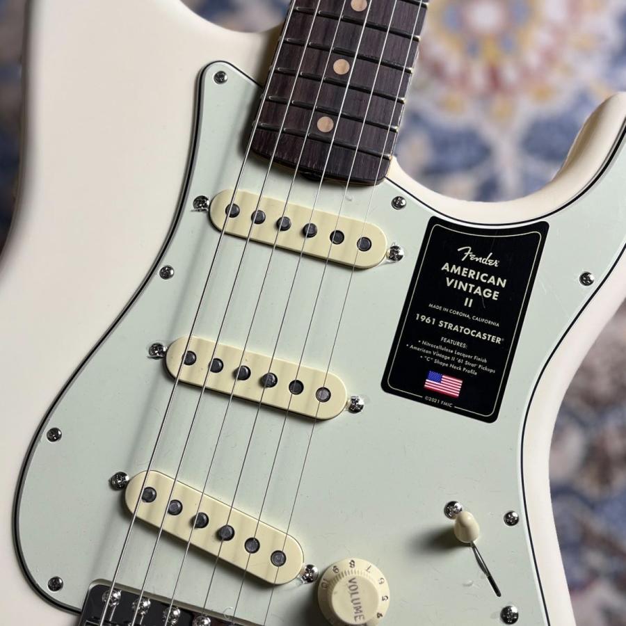 Fender フェンダー American Vintage II 1961 Stratocaster Olympic White エレキギター 〔市川コルトンプラザ店〕｜shimamura｜09