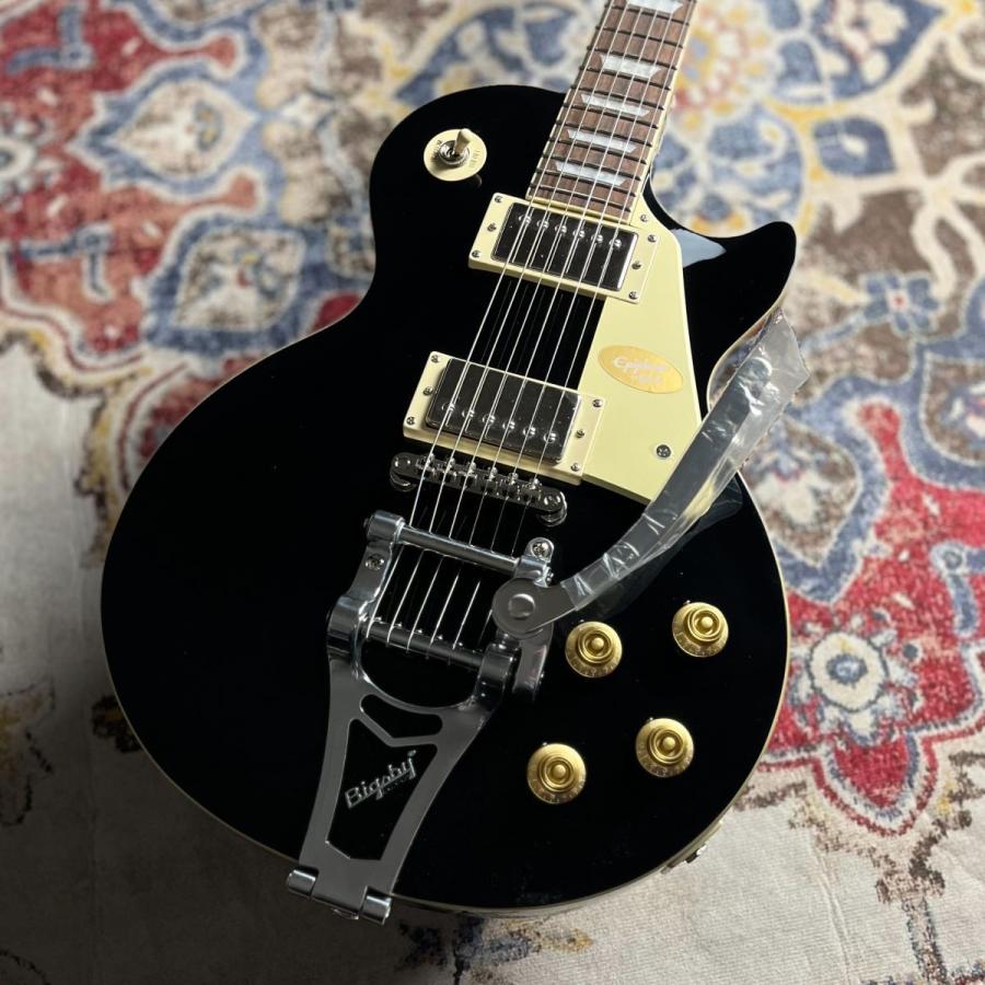 Epiphone エピフォン Les Paul Standard 50s Bigsby Ebony (エボニー 