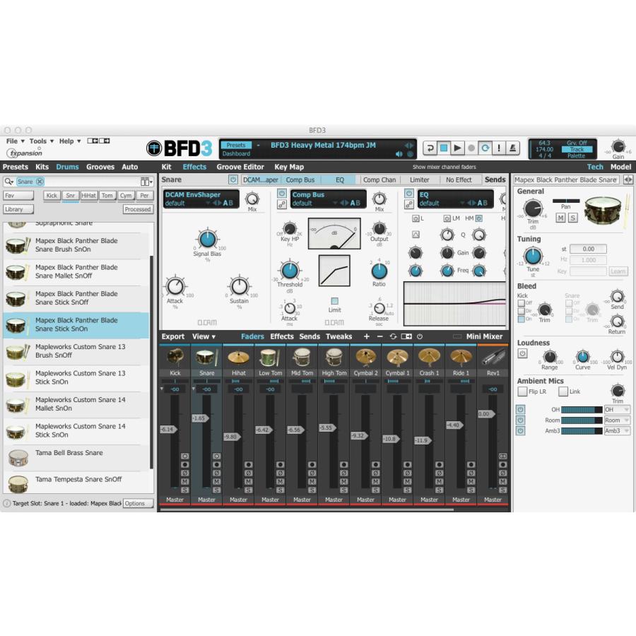 FXpansion FXパンション BFD3 通常版 [USB版] ソフトシンセ/ドラム音源