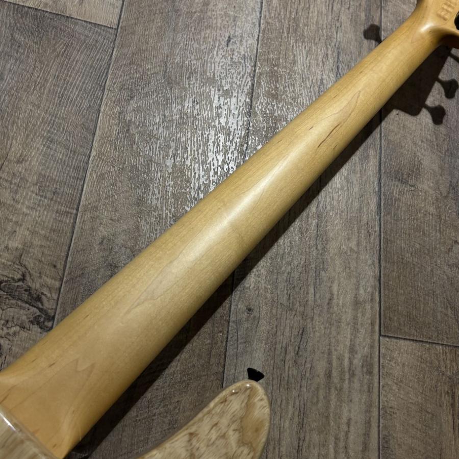Red house Guitars レッドハウスギター Seeker 5st 24F Flame Maple/Ash Natural gloss エレキベース 5弦 〔新宿PePe店〕の画像