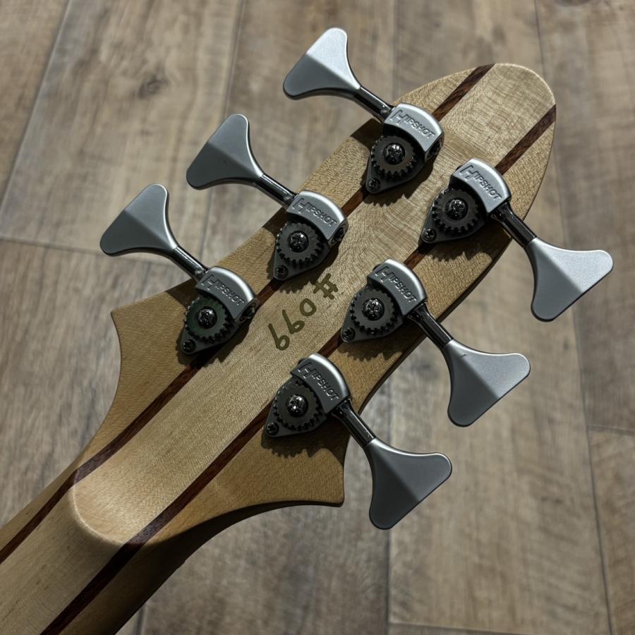 Miura Guitars USA ミウラギターズ MBR 6st Eye Poplar/Ash Black
