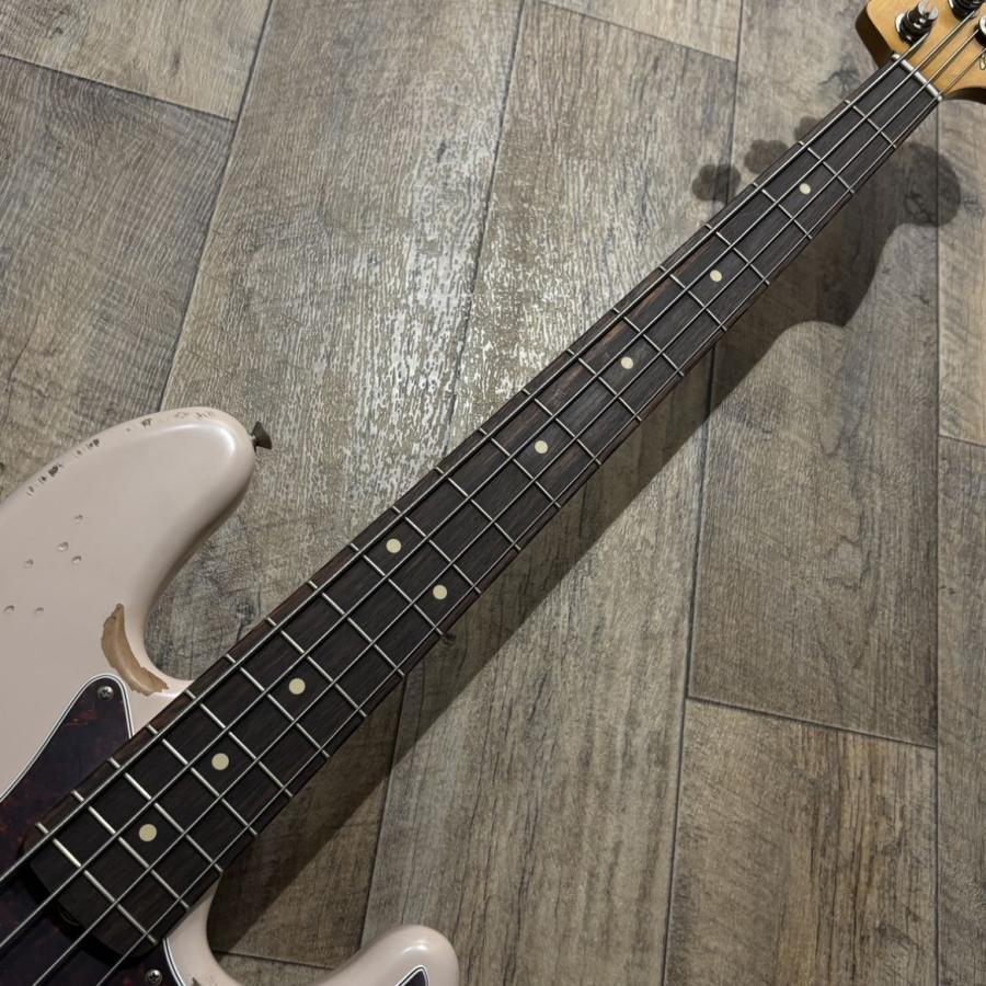 Fender（フェンダー） Flea Jazz Bass Shell Pink エレキベース Red