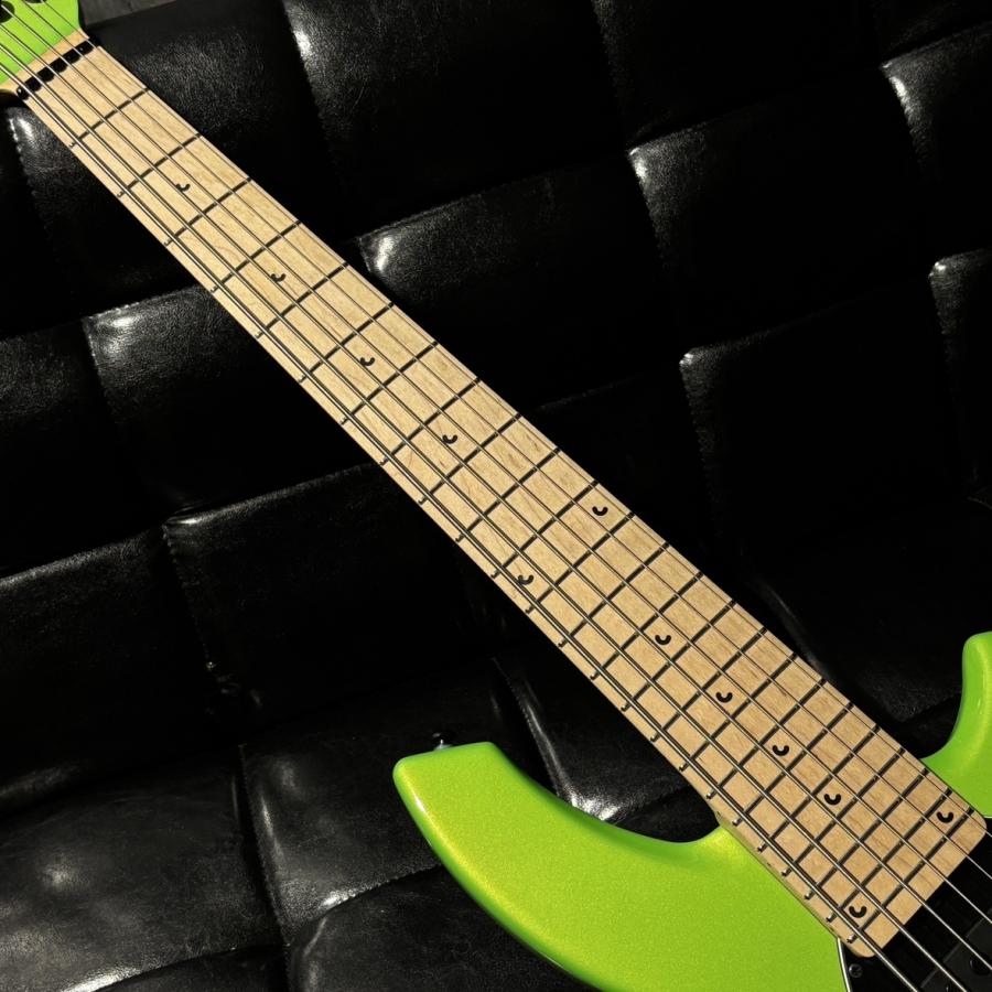 MUSICMAN ミュージックマン BONGO 6 HH/M/Mantis Green 6弦エレキベース 〔新宿PePe店〕の画像