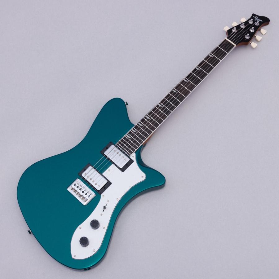 に*こ様 リョーガエレキギター RYOGA（リョウガ） SKATER Ocean Turquoise Blue エレキギター