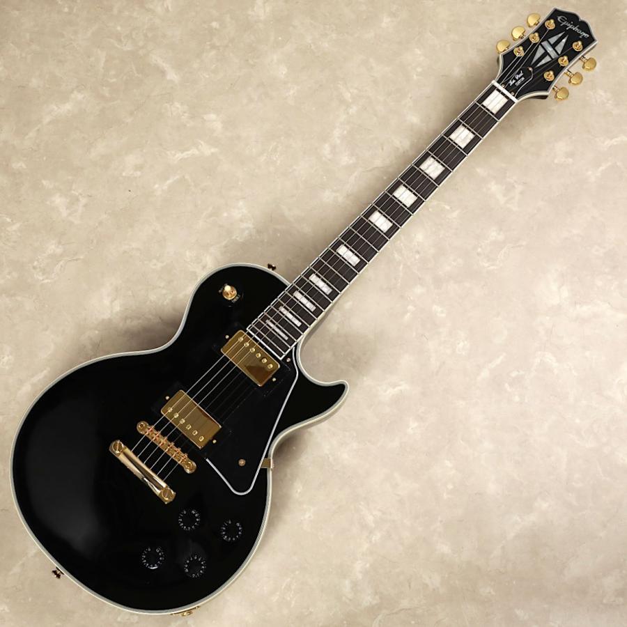 Epiphone（エピフォン） Les Paul Custom/Ebony エレキギター 〔イオン