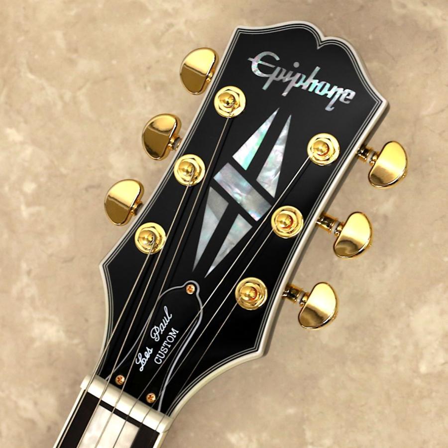 Epiphone（エピフォン） Les Paul Custom/Ebony エレキギター 〔イオン
