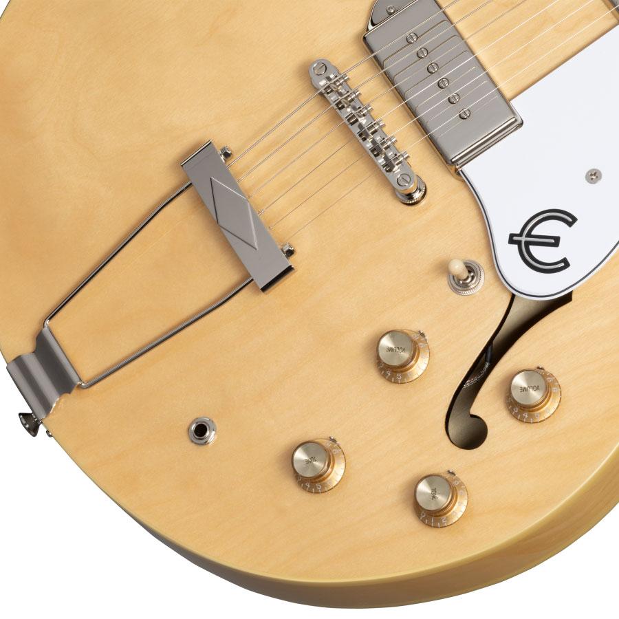 Epiphone（エピフォン） Casino Natural フルアコギター 〔市川