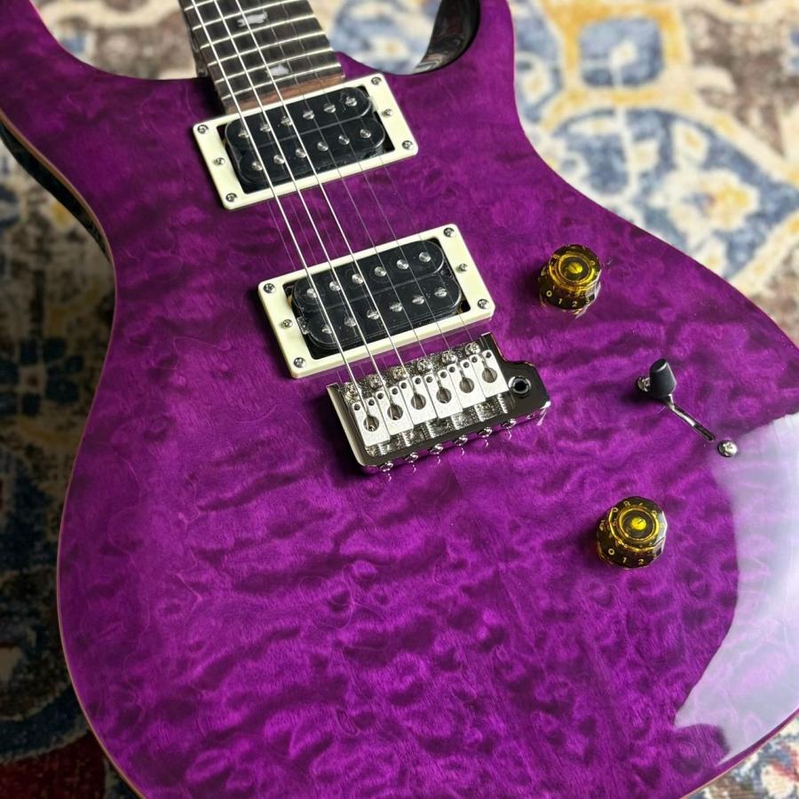 PRS ポールリードスミス(Paul Reed Smith) SE CUSTOM 24 QUILT/Amethyst エレキギター 〔市川コルトンプラザ店〕の画像
