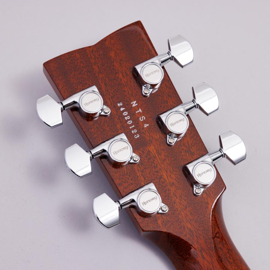 HISTORY ヒストリー NT-S4 Vintage Natural (ビンテージ・ナチュラル) エレアコギター 〔ららぽーとTOKYO-BAY店〕 島村楽器限定_9