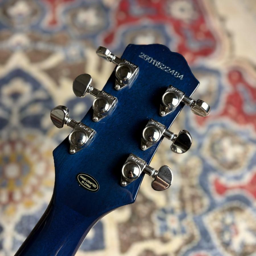 Epiphone（エピフォン） Les Paul Custom Quilt Viper Blue (バイパー