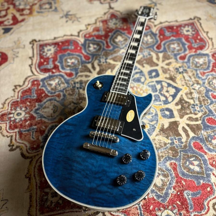 Epiphone（エピフォン） Les Paul Custom Quilt Viper Blue (バイパー