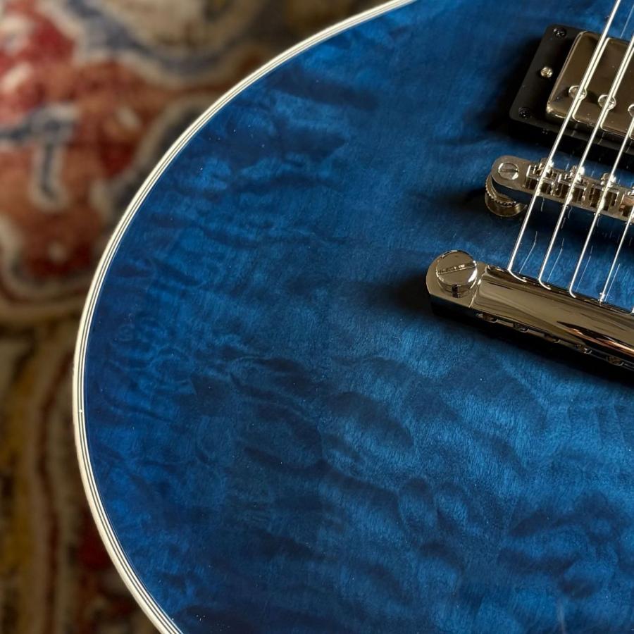Epiphone（エピフォン） Les Paul Custom Quilt Viper Blue (バイパー
