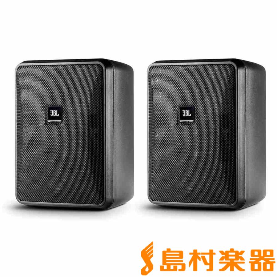 【中古】JBL ジェービーエル 2-Way フルレンジ・スピーカー(ハイ/ローインピーダンス対応) ペア販売 ブラック CONTROL25-1 JBL（ジェイビーエル） ジェービーエル Control 25-1 BK 2-Way