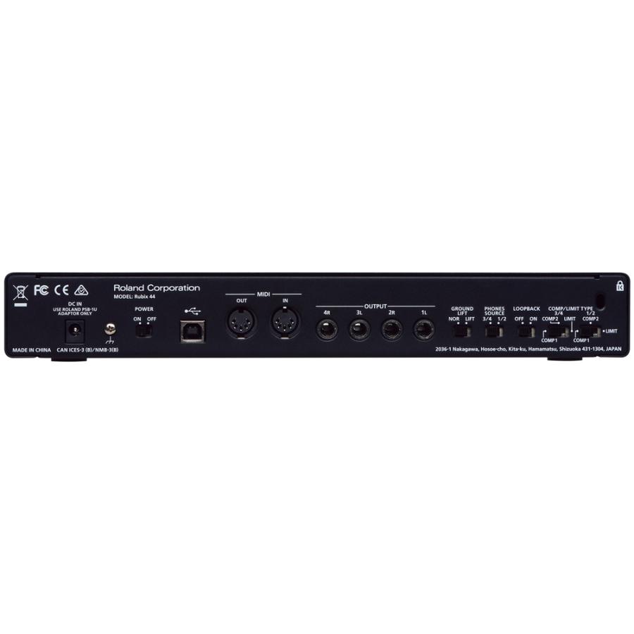 ローランド（Roland） RUBIX44 USB オーディオインターフェイス : 島村