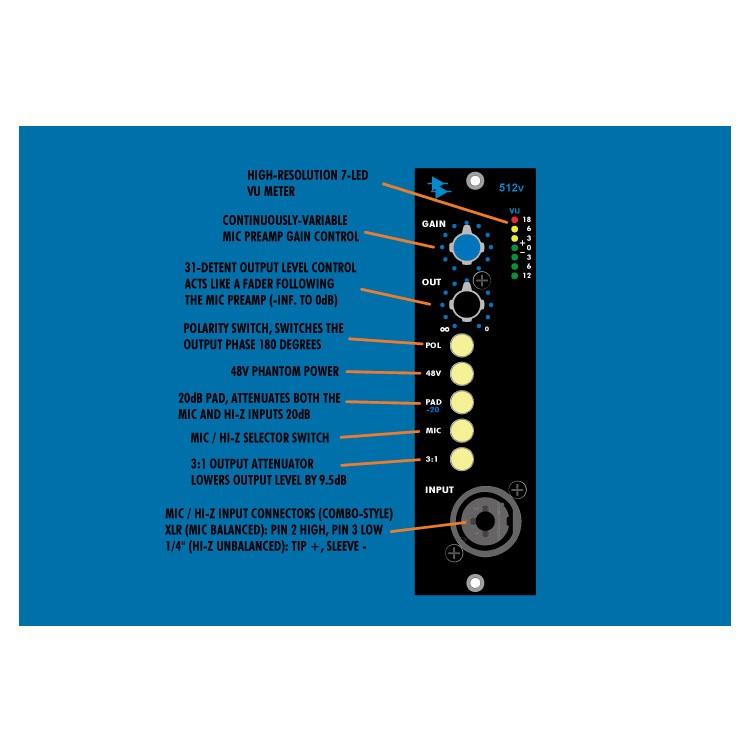 API エーピーアイ 512V Discrete Mic / Line Pre [納期1ヶ月半以上