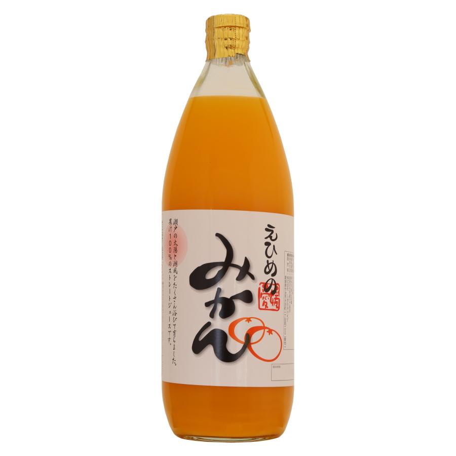 愛媛 温州みかん ストレートジュース 1000ml 6本入り 無添加 愛媛 温州みかん ストレートジュース 1000ml 6本入り 無添加