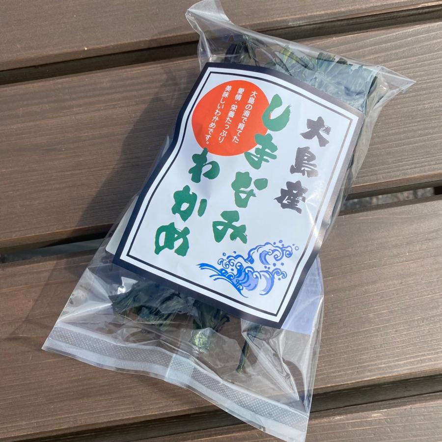 愛媛 大島産 乾燥わかめ 21g : 瀬戸内しまなみからの贈りもの - 通販