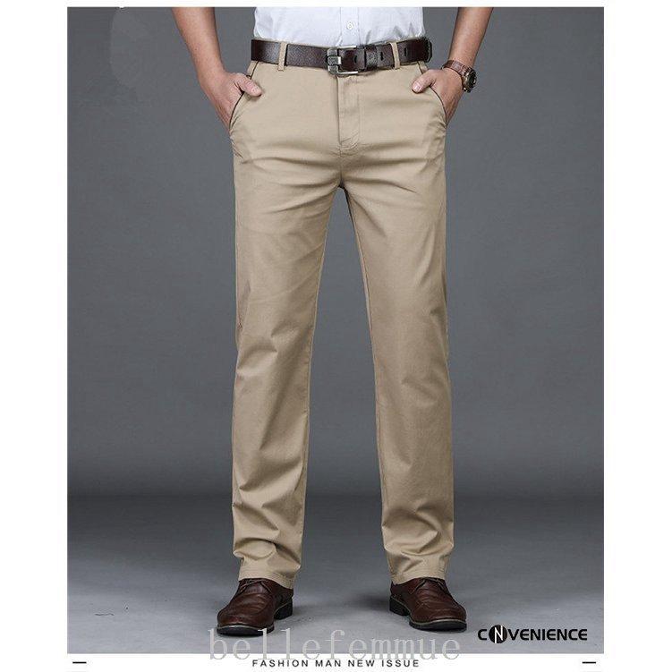 メンズ チノパン 大きいサイズ 脚長 イージーパンツ 細身 春夏 裾上げ済 スリム 伸縮 スキニー テーパード 美脚 ビジネスパンツ ストレッチ