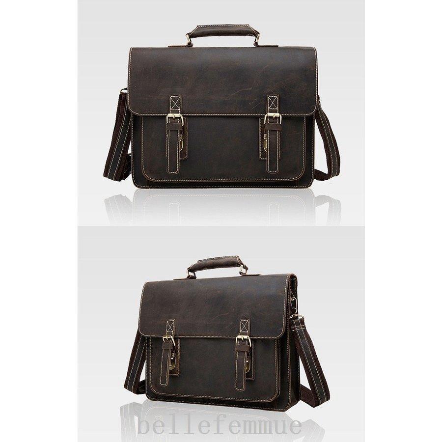 ショルダーバッグビジネスバッグ牛革肩掛け通勤通学大人高校生鞄斜めがけメンズレディース軽量レザーおしゃれ出張本革男女兼用 メンズファッション Shimanchu ビジネスバッグ バッグ Store Beh 買いネット