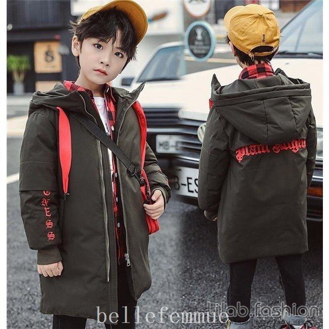 直送商品 ダウンコート子ども子供服ダウンジャケット男の子ロングコート女の子アウター秋冬フード付きジュニア防寒 コート サイズ グリーン Souminerva Com Br