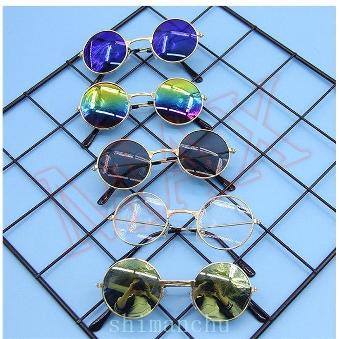 ペット用サングラスミニサングラス丸メガネ仮装コスプレメガネ犬小型犬用ペットペットグッズペット用品おしゃれプレゼントアクセサリー 訳ありセール格安