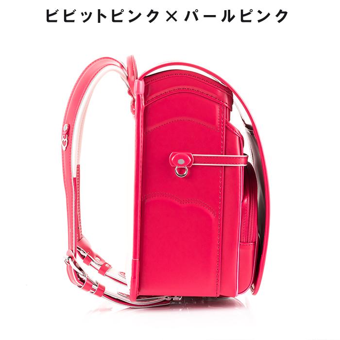 えみぃ　ふわりぃ　ランドセル　女の子　スミレ×パールピーチ プリンセスコレクション】2026 女の子 パールスカイ×パール