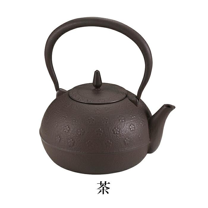 南部鉄器1.1ℓ 池永鉄工製　箱付き　鉄瓶　南部アラレ　IH対応 南部鉄器 鉄瓶（気づかい）平丸アラレ 1L 【IH対応】/ IH調理器 ih