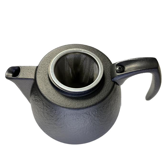 岩鋳　南部鉄器　湯沸かし鍋　IH対応 岩鋳】南部鉄器 IH対応 鉄瓶7型アラレ(内面窯焼) | itomani（いとまに