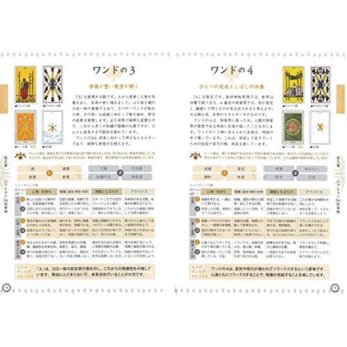 【新品】★P5倍★（メイツ）4大デッキで紐解く タロット リーディング事典 78枚のカードのすべてがわかる (コツがわかる本!)｜shimarisu-shop｜04