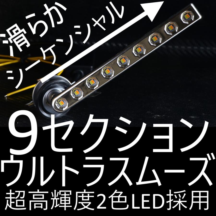 送料無料 C26後期用 セレナ DRL+シーケンシャルウインカー ボン付け