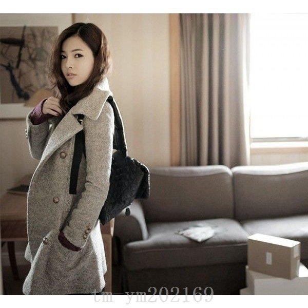 チェスターコートレディースウールロングコートウールコートレディースチェスターコート秋冬 4nzzffmctp ファッション Brittoltd Com
