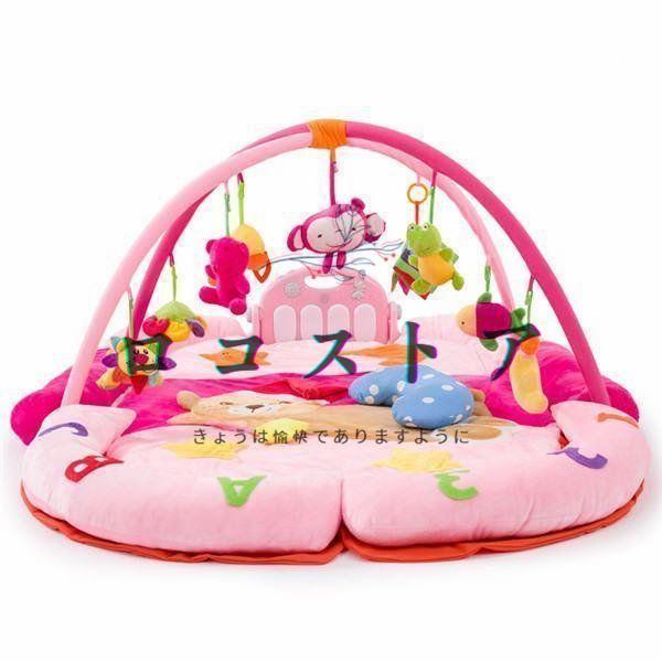 早い者勝ち訳あり！ プレイマット ベビー マット 折りたたみ ベビーマット 動物 ハイハイマット ベビージム クッションマット デラックスジム 赤ちゃん 遊び おもちゃ 【T2074371417】(12404円)