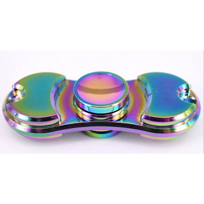 ハンドスピナー レインボーモデル ゆびスピナー Hand spinner スピン